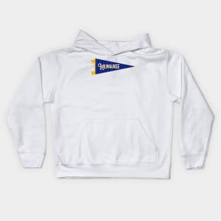 Milwaukee Pinstripe Pennant Kids Hoodie